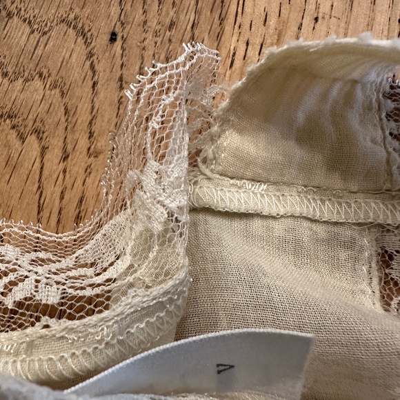 STEPHANIE VAILLE PARIS DELICATE BUTTON-UP CAMISOLE SZ S - Picture 12 of 12